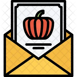 Halloween Letter  Icon