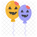 Dekoballons Partyballons Halloweenballons Symbol