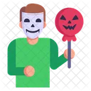 Halloween-Lutscher  Symbol