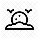 Halloween Moon Full Moon Halloween Icon