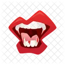 Halloween Mouth Halloween Lips Demon Mouth Icon