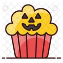 Halloween Muffin Muffin Cupcake Icon