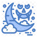Moon Night Icon Ghost Icon