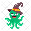 Halloween Octopus  Icon