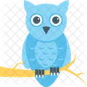 Owl Halloween Scary Icon