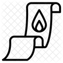 Halloweenpapier Symbol