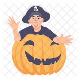 Halloween Pirate  Icon