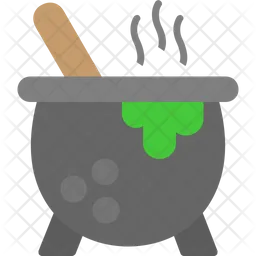 Halloween Pot  Icon