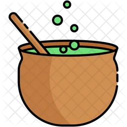 Halloween Potion Cauldron  Icon