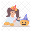 Halloween Carving Halloween Preparation Halloween Decor Icône