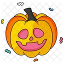 Halloween Pumpkin Human Icon
