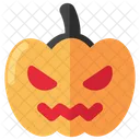 Scary Pumpkin Halloween Pumpkin Halloween Festival Icon