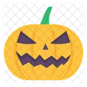 Halloween Flat Halloween Pumpkin Icon