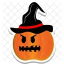 Halloween Pumpkin Scary Dreadful Icon