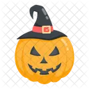 Witch Pumpkin Halloween Pumpkin Halloween Squash Icon