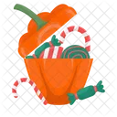 Halloween Spooky Pumpkin Icon