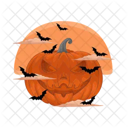 Halloween pumpkin  Icon