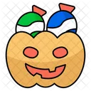 Halloween Pumpkin Food Vegetable Icon