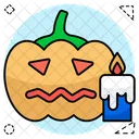 Halloween Pumpkin Food Vegetable Icon