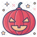 Halloween Pumpkin Carved Pumpkin Scary Pumpkin Icon