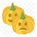 Halloween Pumpkins Carved Pumpkin Horror Pumpkin Icon