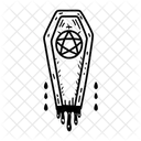 Halloween Sarg Blutig Sarg Icon