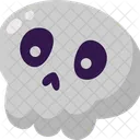 Halloween-Schädel  Symbol
