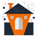 Schloss Feier Halloween Symbol