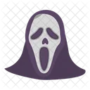 Halloween Flat Halloween Scream Mask アイコン