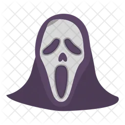 Halloween Scream Mask  Icon