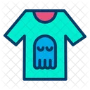 Halloween Tshirt T Shirt Ghost Icon