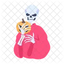 Halloween Skeleton Human Skeleton Scary Skeleton Icon