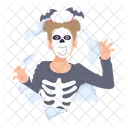 Halloween Skeleton Skeleton Costume Skeleton Outfit Icon