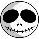 Halloween Skeleton Head  Icon