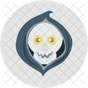 Halloween Skull Scary Evil Ghost Frightening Icon