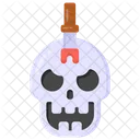 Skull Candle Skull Ghost Skull Icon