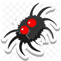 Download Free Halloween Spider Icon Of Sticker Style Available In Svg Png Eps Ai Icon Fonts