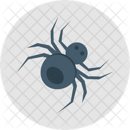 Free Halloween Spider Icon Of Rounded Style Available In Svg Png Eps Ai Icon Fonts