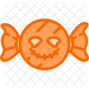 Halloween-Süßigkeiten  Symbol