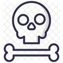 Teschio Osso Zombie Icon