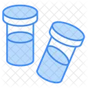 Halloween Test Tubes Icon