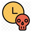 Time Skull Horror Icon