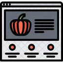 Halloween Website  Icon