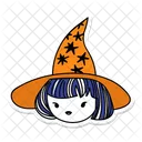 Halloween Witch Magic Wand Witch Icon