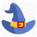 Halloween Flat Halloween Witch Hat Icon