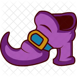 Halloween Witchh Boot  Icon