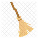 Halloween Witch's broomstick  Icon