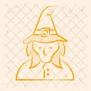 Halloween Woman Halloween Girl Halloween Female Icon