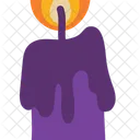 Halloweenkerze  Symbol