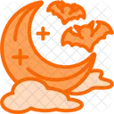 Nacht Mond Wetter Icon